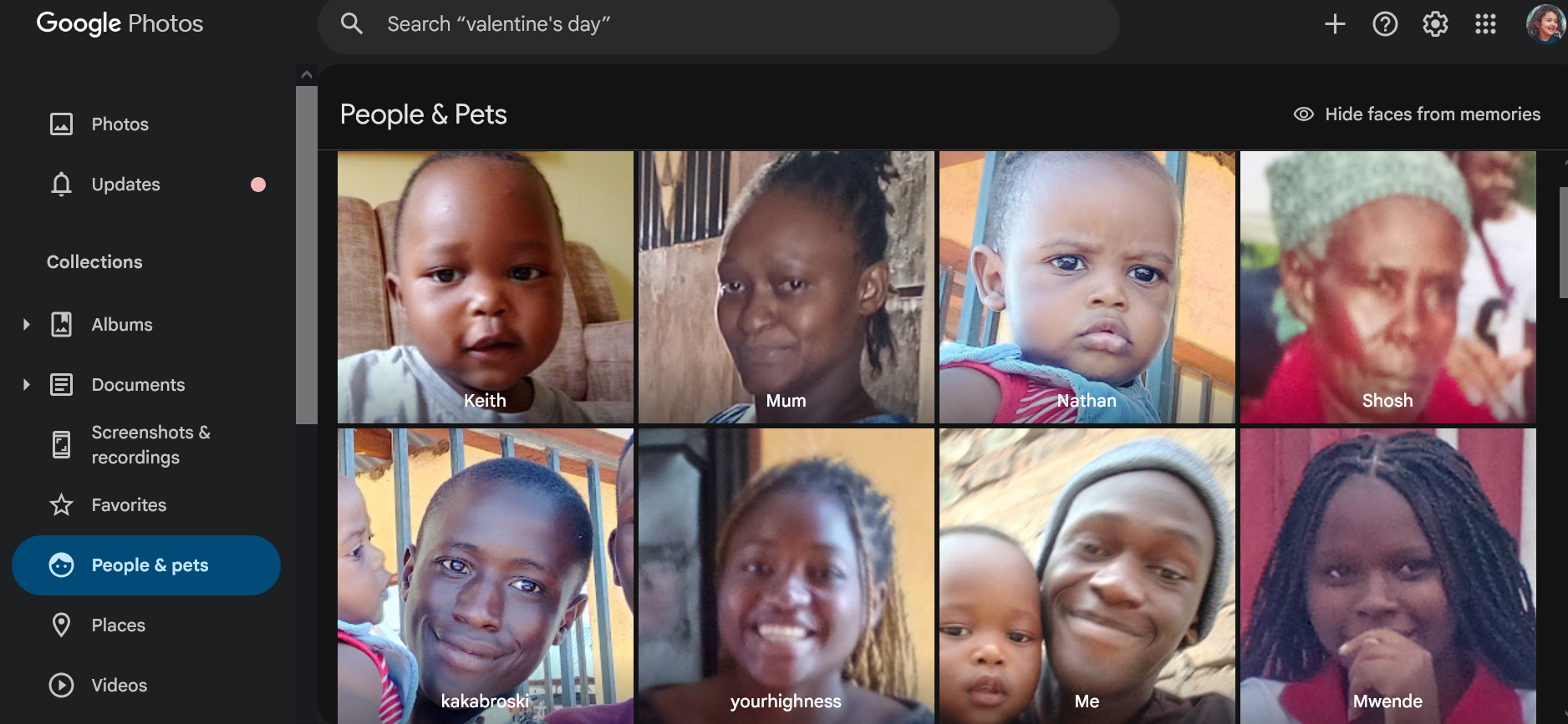 A shared memory with Mwende